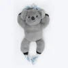 Dash Dog Kuddly Koala Squeaky Plush Toy For Dog - Grey