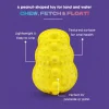 Dash Dog Mello-Yello Peanut Toy For Dog - Yellow