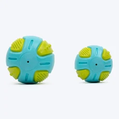 Dash Dog PawPounce Chew Ball For Dog - Blue & Green