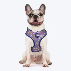 Dash Dog Pixel Easy Walk Harness For Dog - Purple