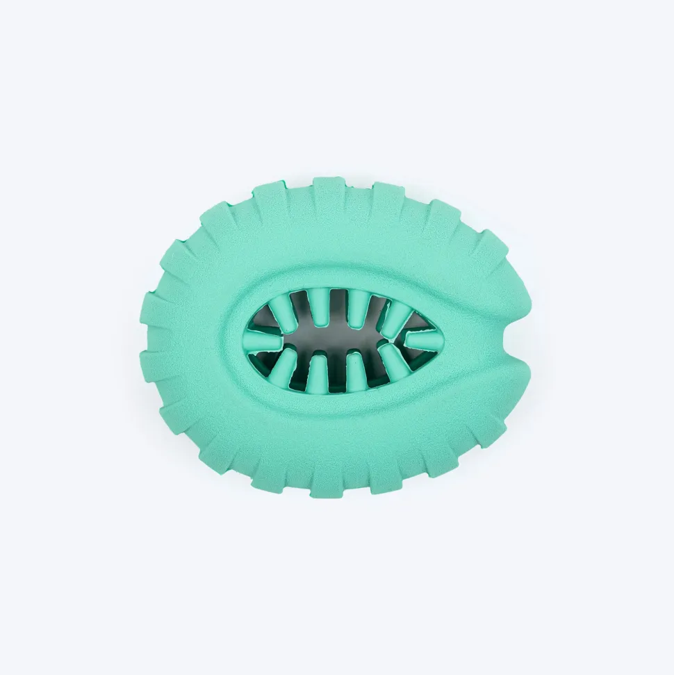 Dash Dog Power Ring Chew Toy For Dog - Teal