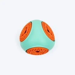 Dash Dog Quadrafun Chew Toy For Dog - Blue & Orange