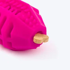 Dash Dog Rugby Roller Chew Toy For Dog - Pink