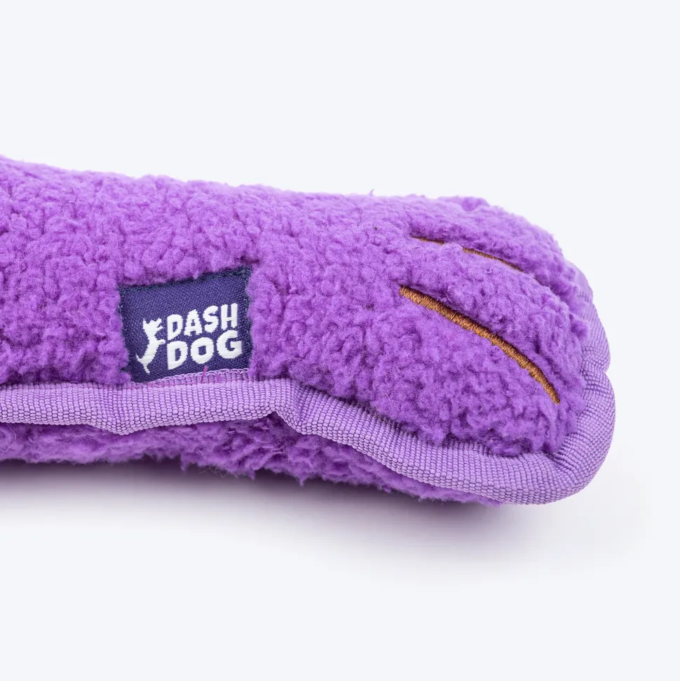 Dash Dog Silly Sea Lion Squeaky Plush Toy For Dog - Purple