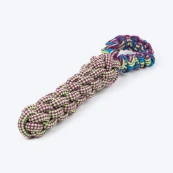 Dash Dog Tug-It-Out Bungee Rope Toy For Dog - Green