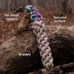 Dash Dog Tug-It-Out Bungee Rope Toy For Dog - Green