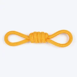 Dash Dog Tugster Rope Toy For Dog - Yellow & Orange