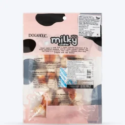 Dogaholic Milky Chew Bone Style Chicken Treat For Dog - 140 g (10 Pcs)