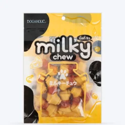 Dogaholic Milky Chew Cheese & Chicken Bone - 10 Pcs - 150 g