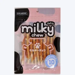 Dogaholic Milky Chew Chicken Stick Style - 10 Pcs - 130 g