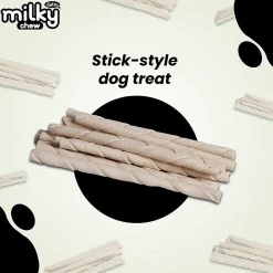 Dogaholic Milky Chew Stick Style Treat For Dog - 240 g (30 Pcs)