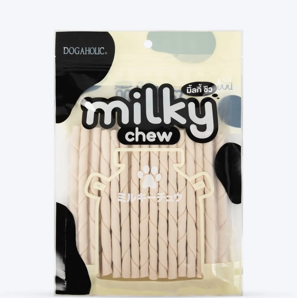 Dogaholic Milky Chew Stick Style Treat For Dog - 240 g (30 Pcs)