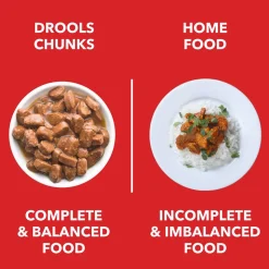 Drools Real Chicken and Chicken Liver Chunks in Gravy Wet Food For Adult Dog - 150 g