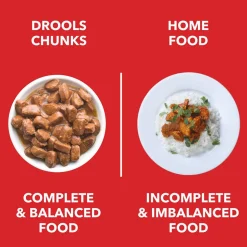 Drools Real Chicken and Chicken Liver Chunks in Gravy Puppy Wet Dog Food - 150 g