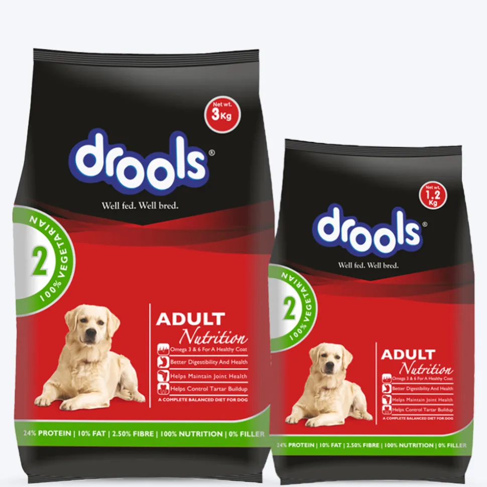 Drools 100% Vegetarian Dry Food For All Life Stages Dog