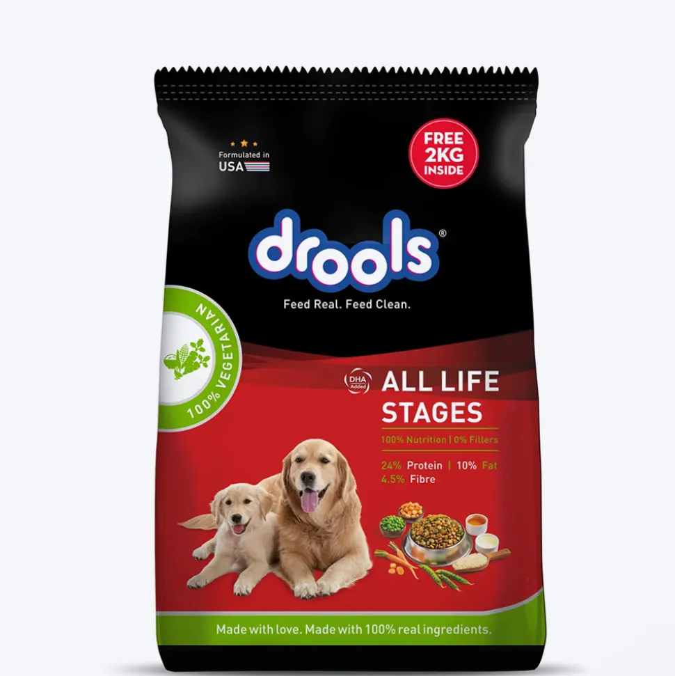 Drools 100% Vegetarian Dry Food For All Life Stages Dog