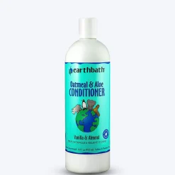 Earthbath Oatmeal & Aloe Conditioner For Dog (Vanilla & Almond) - 472 ml