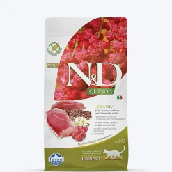Farmina N&D Functional Quinoa Urinary Duck Cranberry and Chamomile Dry Cat Food