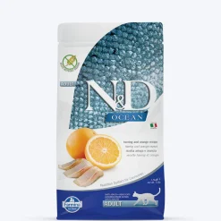 Farmina N&D Herring & Orange Grain Free Ocean Dry Cat Food