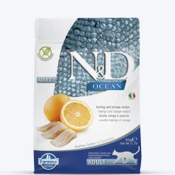 Farmina N&D Herring & Orange Grain Free Ocean Dry Cat Food