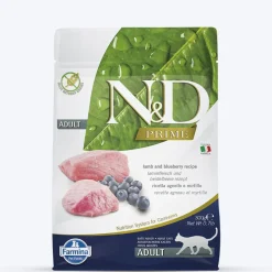 Farmina N&D Lamb & Blueberry Grain Free Adult Dry Cat Food
