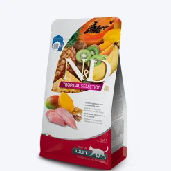 Farmina N&D Tropical Chicken, Spelt, Oats & Tropical Fruits Dry Food For Adult Cat