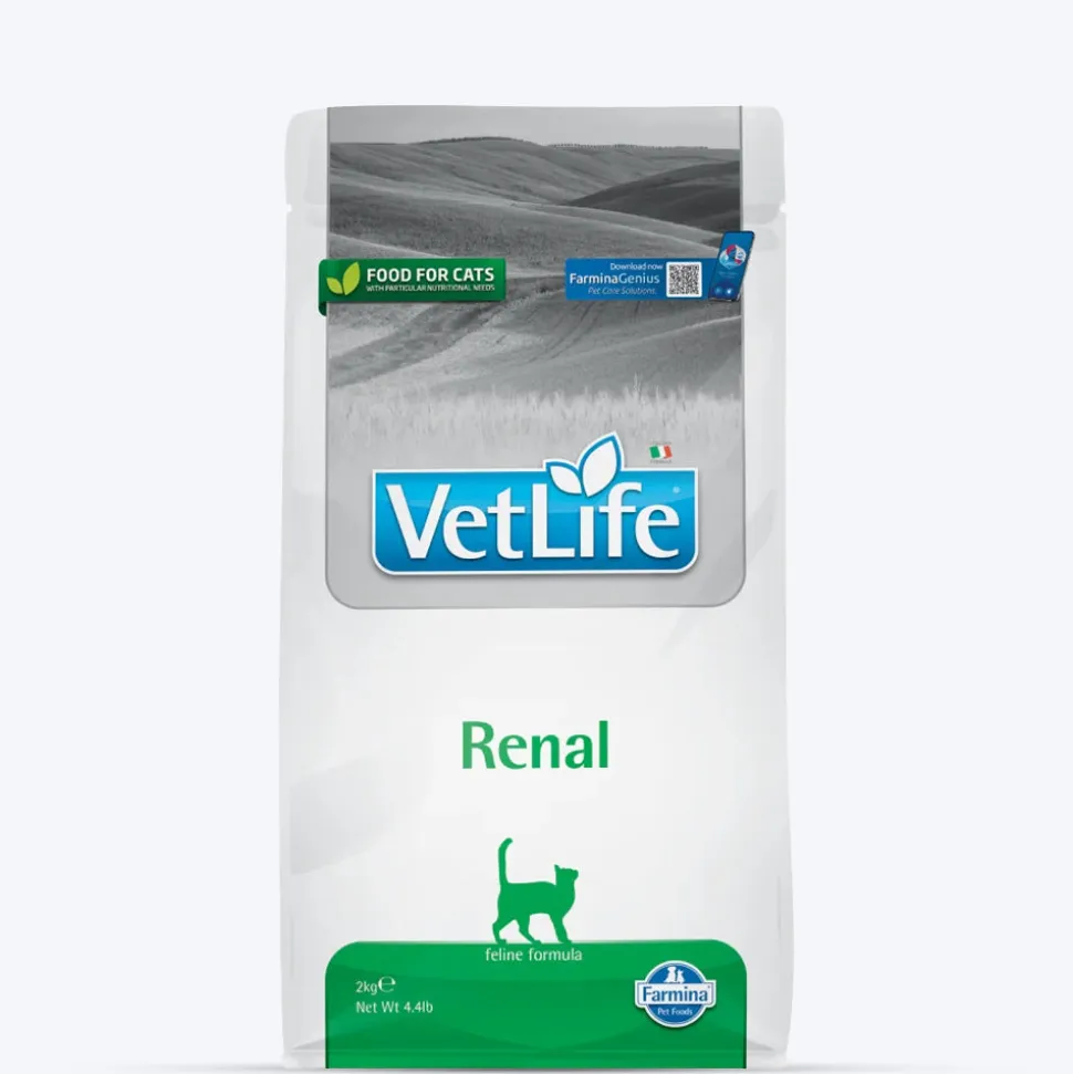 Farmina Vet Life Renal Feline Formula Dry Food For Cat - 2 kg