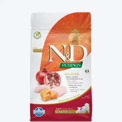 Farmina N&D Pumpkin Chicken & Pomegranate Grain Free All Breed Dry Puppy Food - Puppy Starter