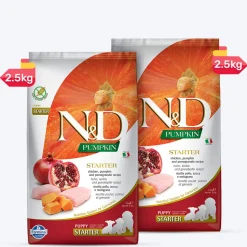 Farmina N&D Pumpkin Chicken & Pomegranate Grain Free All Breed Dry Puppy Food - Puppy Starter