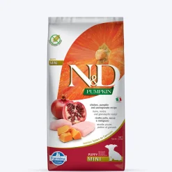 Farmina N&D Pumpkin Chicken & Pomegranate Grain Free Mini Breed Dry Puppy Food