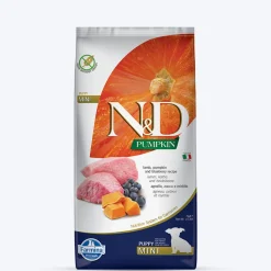 Farmina N&D Pumpkin Lamb & Blueberry Grain Free Mini Breed Dry Puppy Food