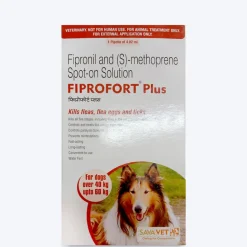 Fiprofort Plus Spot- Ticks & Fleas Solution for Dogs (40-60 kg)