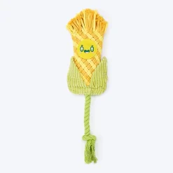 FOFOS Puppy Corn Dental Chew Toy For Puppy - Yellow