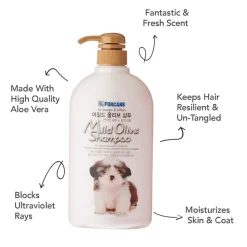 Forcans Mild Olive Shampoo For Puppies & Kitten