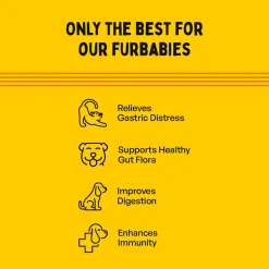 Furlicks Gut Health Mixed Berry Oral Supplement For Cat & Dog - 45g (30 Strips)