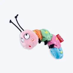 GiGwi Thirsty Catnip Cat Toy - Caterpillar Filled with 100% organic Catnip inside