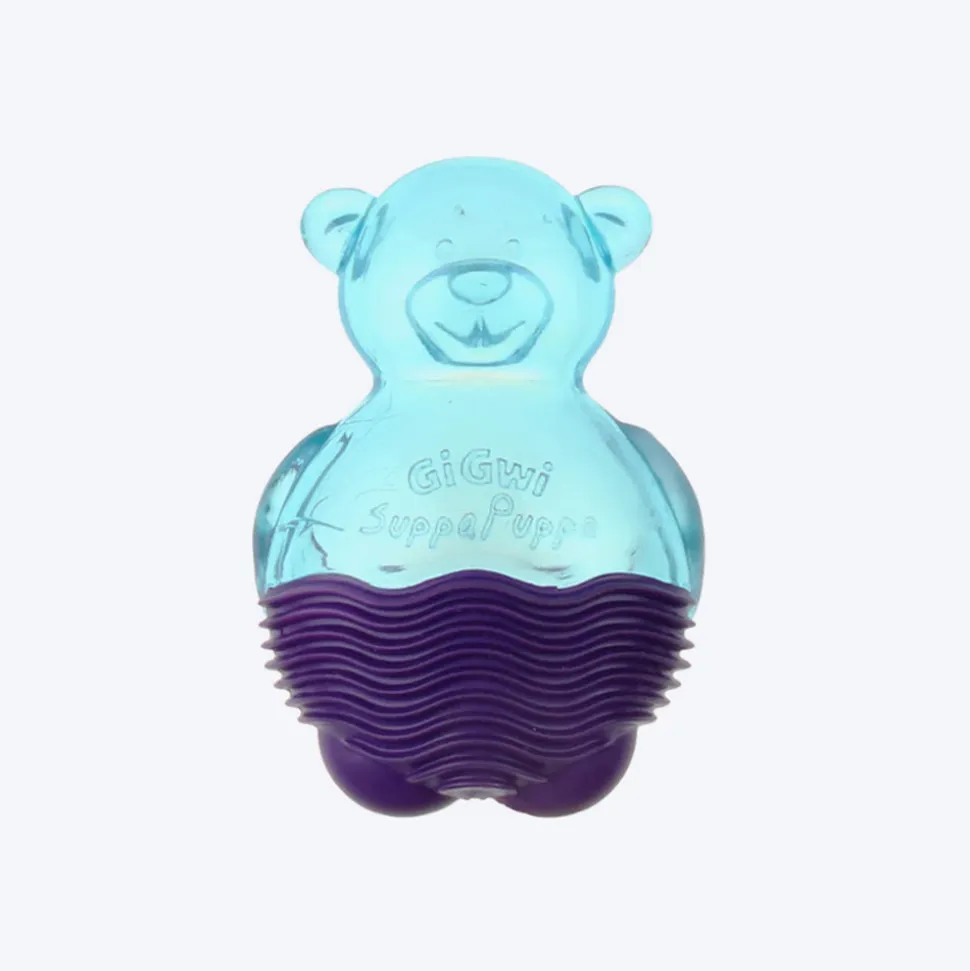 GiGwi Suppa Puppa Dog Toy - Blue & Purple