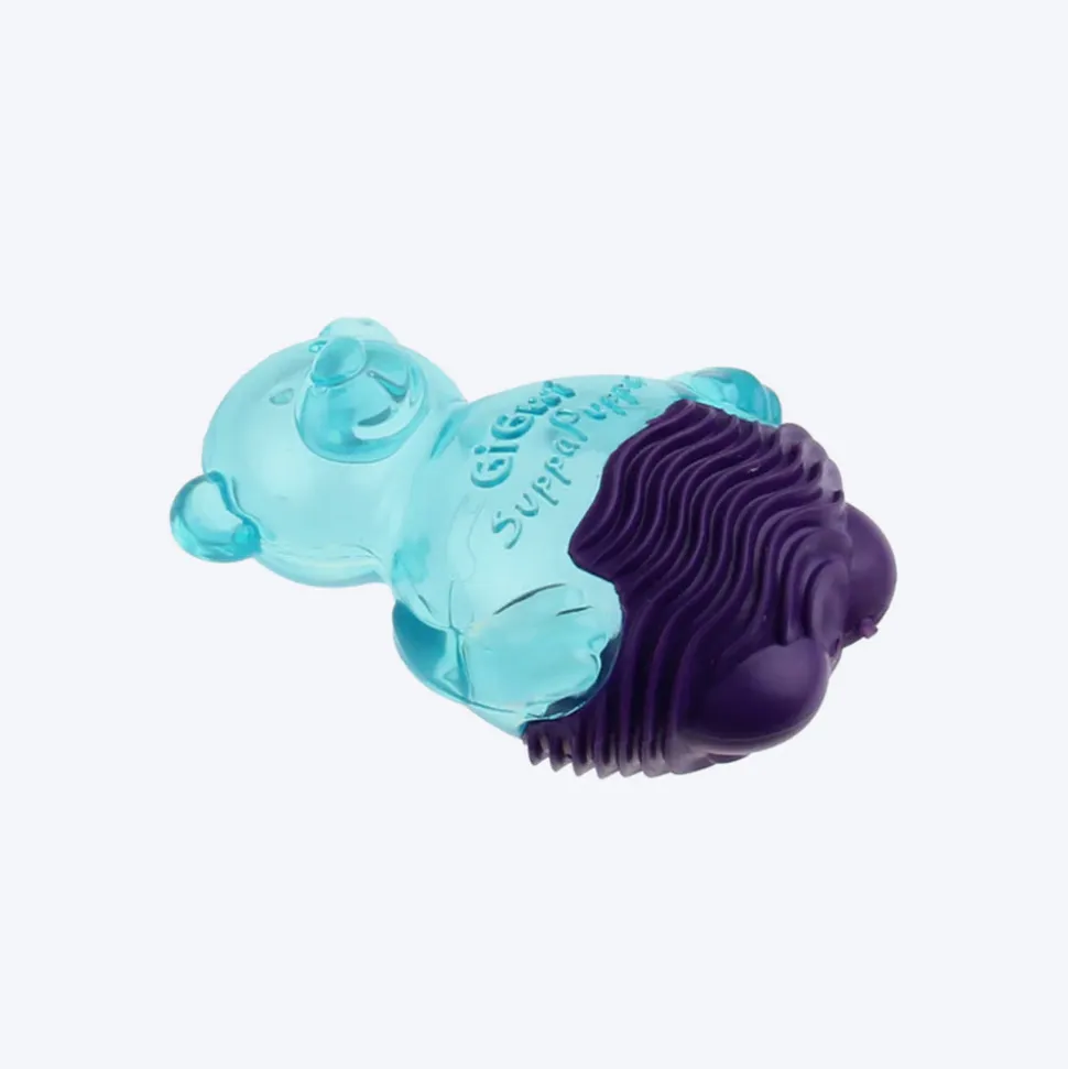 GiGwi Suppa Puppa Dog Toy - Blue & Purple
