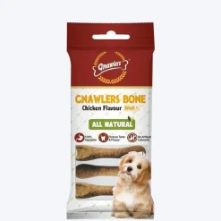 Gnawlers Bone Dog Treat - Chicken Flavour - Small - 108 g