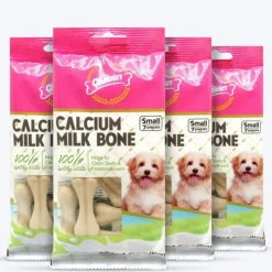 Gnawlers Calcium Milk Bones Dog Treats - Small