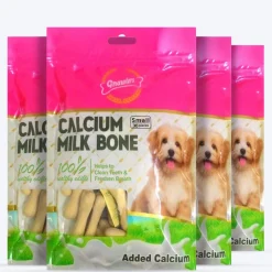 Gnawlers Calcium Milk Bones Dog Treats - Small