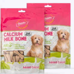 Gnawlers Calcium Milk Bones Dog Treats - Small