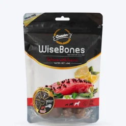 Gnawlers Wisebones Dog Treat - Salmon with Lemon - 200 g
