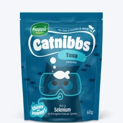 Happi Skippi Catnibbs Tuna Immunity Chewy & Yummy Cat Treat - 60 gm (Best Before September'26)
