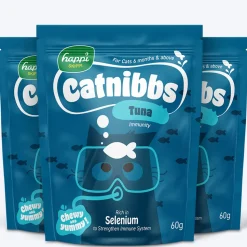 Happi Skippi Catnibbs Tuna Immunity Chewy & Yummy Cat Treat - 60 gm (Best Before September'26)