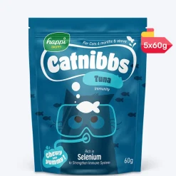 Happi Skippi Catnibbs Tuna Immunity Chewy & Yummy Cat Treat - 60 gm (Best Before September'26)