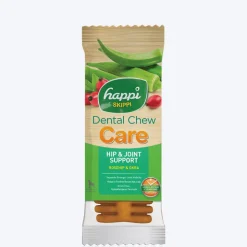 Happi Skippi Dental Chew Care Rosehip & Okra Grain Free Treat For Dog - Single - 25 gm