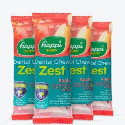 Happi Skippi Dental Chew Zest Apple Dog Treat - 4 inch - 25 gm