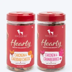 Hearty Chicken & Cheddar Cheese Dog Biscuits Gluten-Free 320g