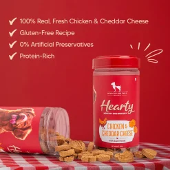 Hearty Chicken & Cheddar Cheese Dog Biscuits Gluten-Free 320g
